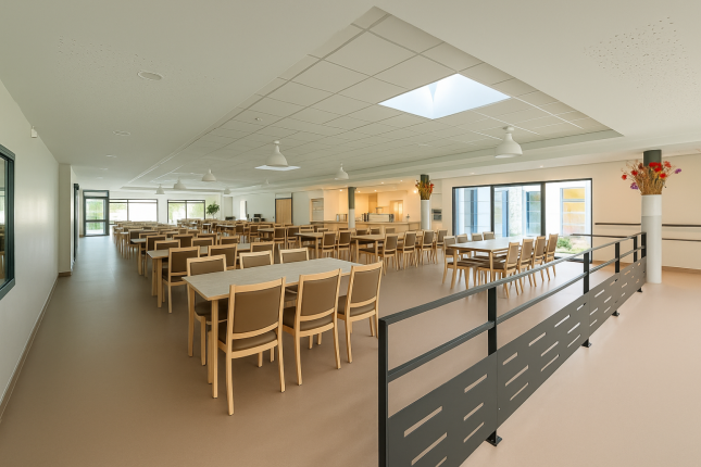 Création d'un bâtiment de liaison entre 2 résidences