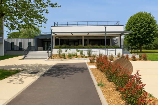 Création d'un bâtiment de liaison entre 2 résidences
