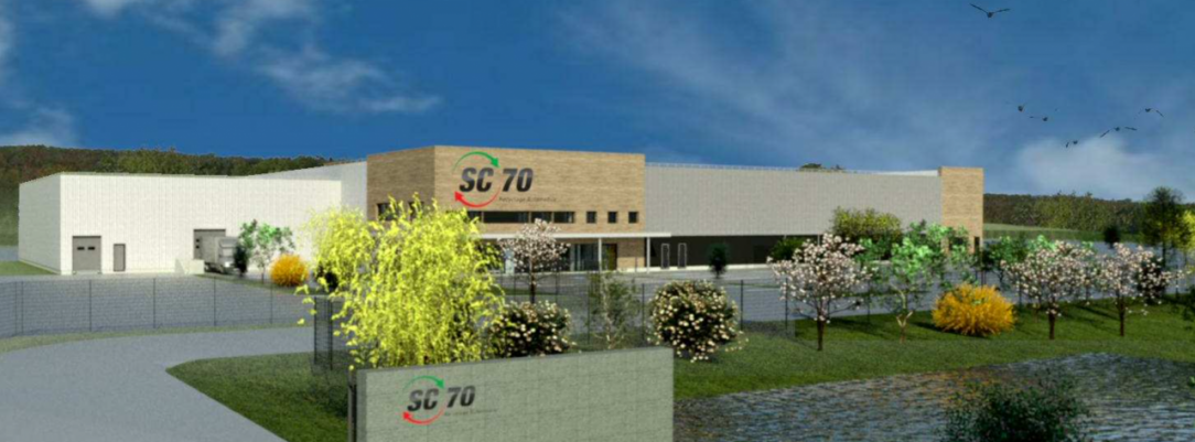 Construction d'un bâtiment industriel SC70