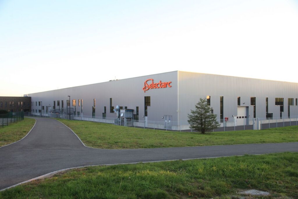 Construction usine de production – Selectarc