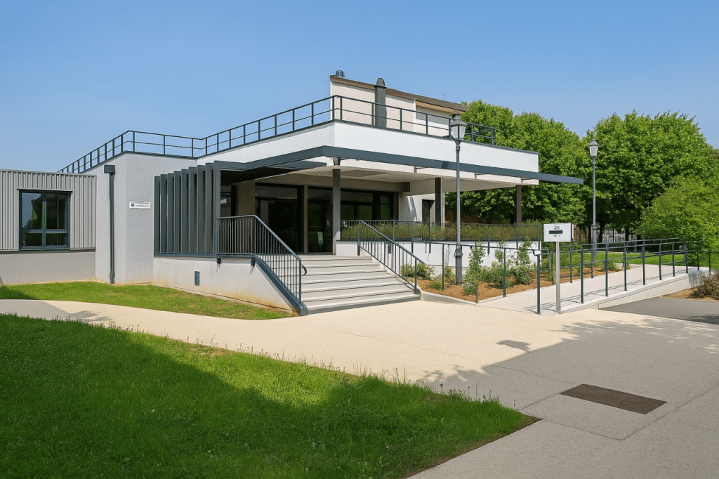 Création bâtiment de liaison entre 2 résidences séniors