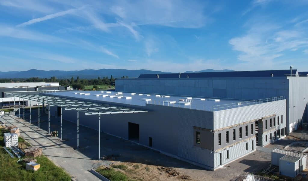 Extension usine de production                                             – Groupe Voestalpine